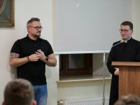 Spotkanie z p. Łukaszem Koziołem